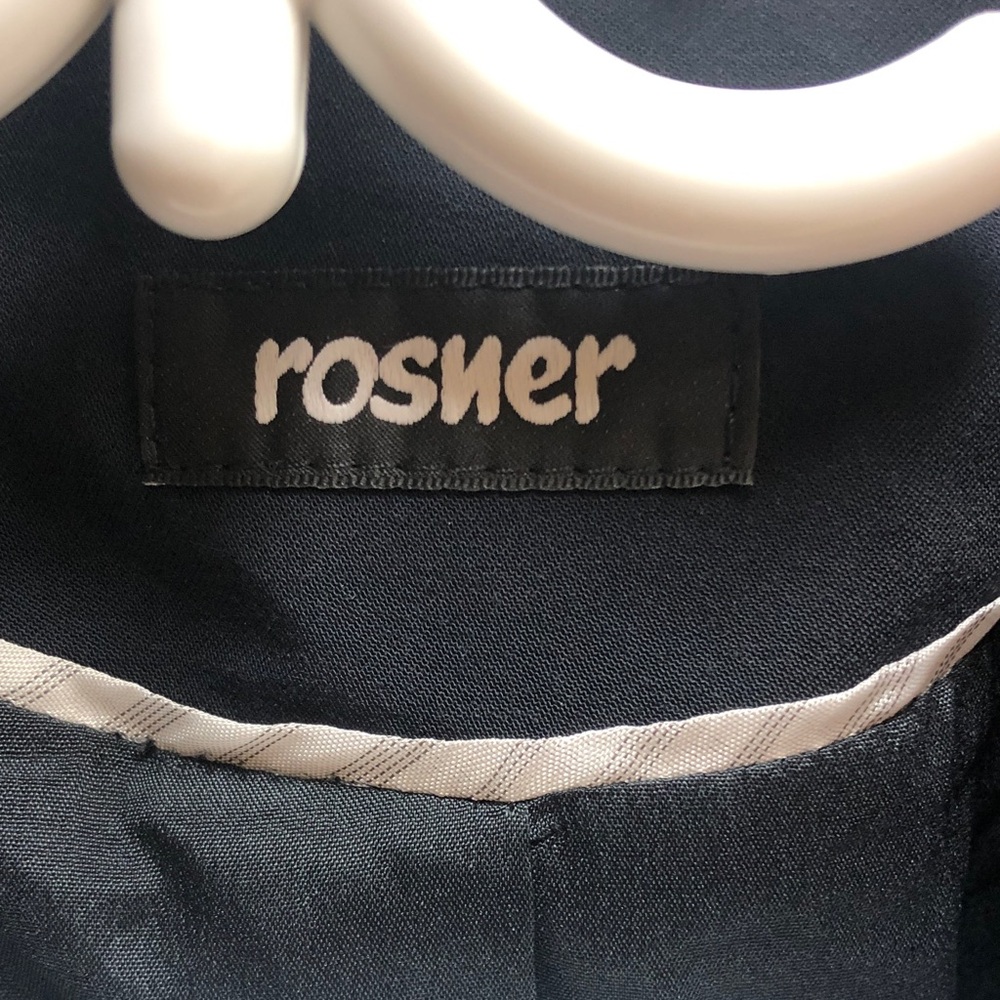Rosner Girls' Navy Formal Dress - Elegant Sleeveless Design
